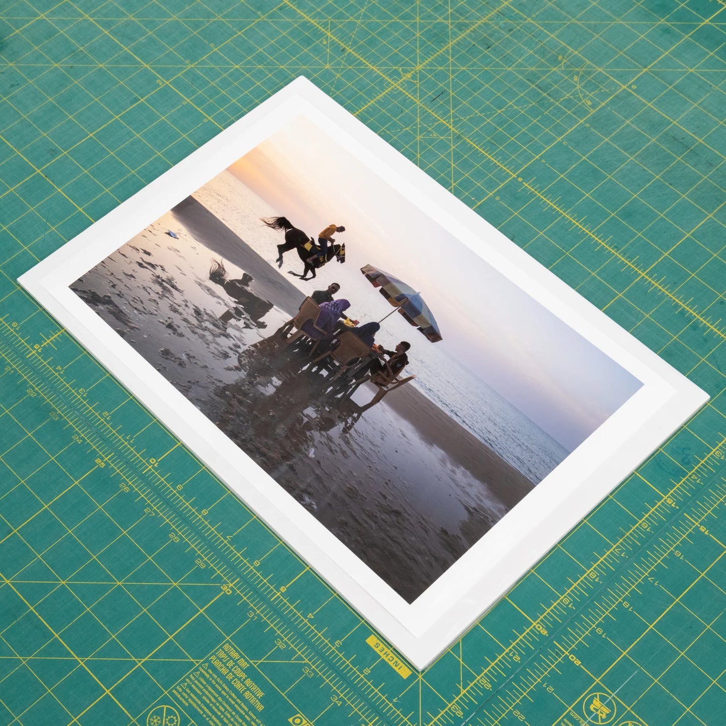 Their Day on the Beach - Fatima Shbair