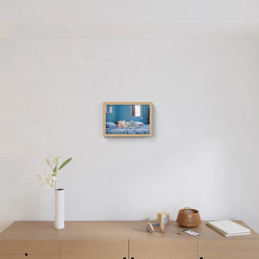 A Boy, Sleeping in Hostel Beirut