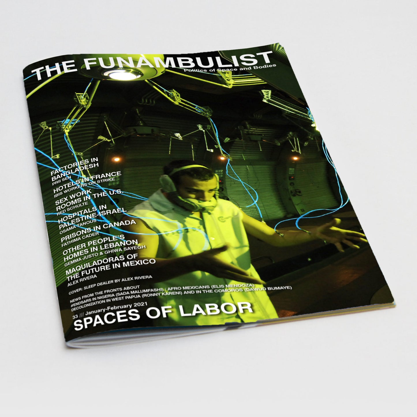 The Funambulist #33 | Spaces of Labor | Jan/Feb 2021