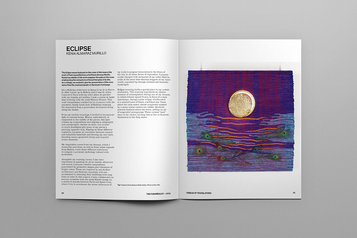 The Funambulist #53 | Thread of Translations | May/June 2024